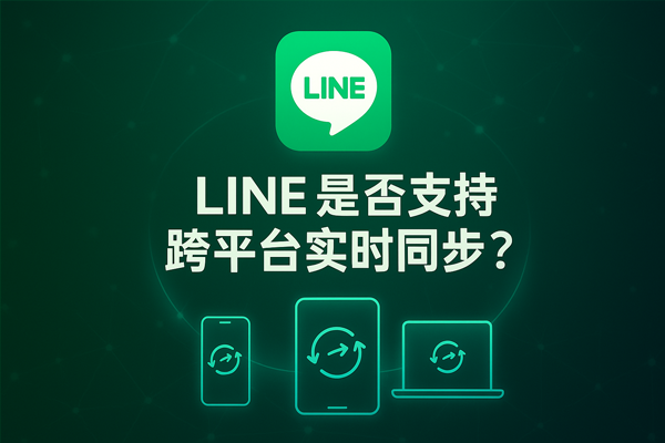 LINE是否支持跨平台实时同步？