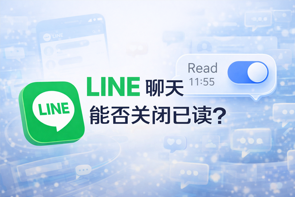 LINE 聊天能否关闭已读