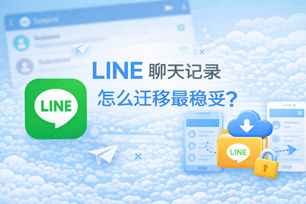 LINE 聊天记录怎么迁移最稳妥？
